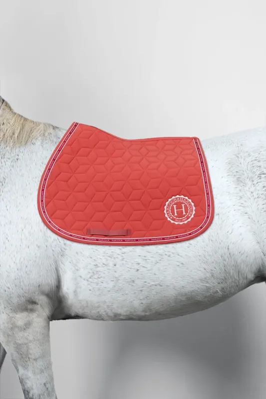 Tapis de selle Harcour Blake - Dressage - Pamplemousse Rduction