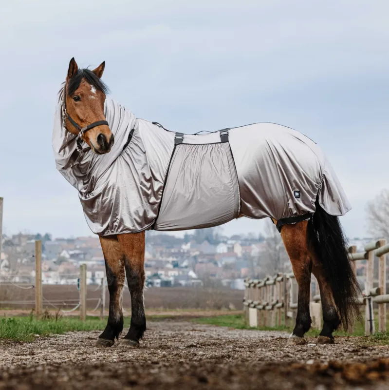 Offre Spciale Couverture anti-eczma Riding World - 135 cm - Gris