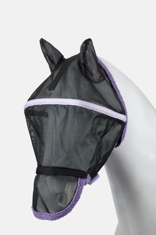 Masque anti-mouches Horze arceaux - M - Givre de lavande Acheter Direct