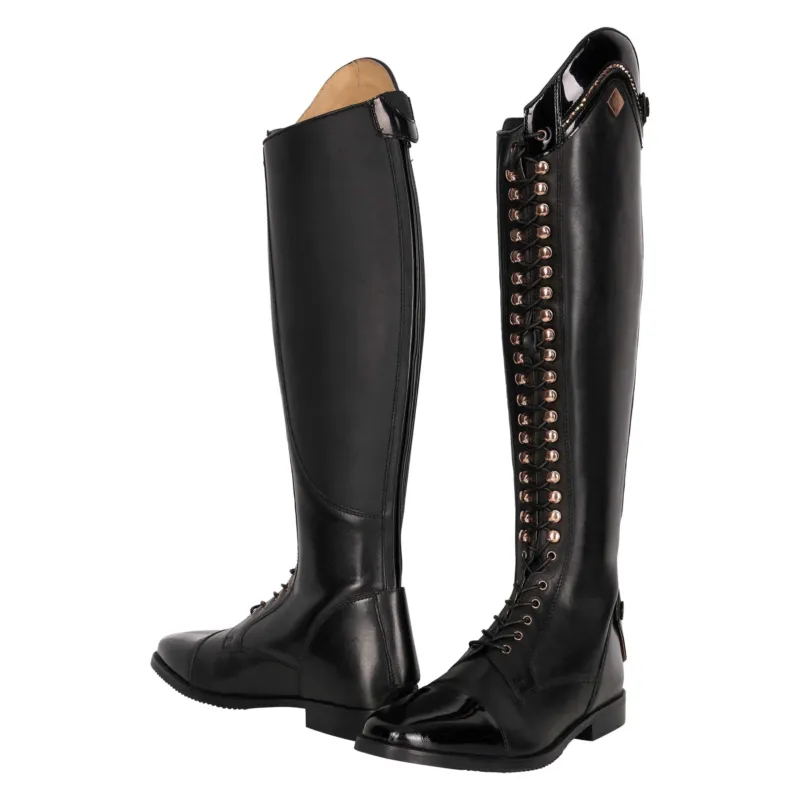 Top Vente Bottes d'quitation Imprial Riding Olania Dressage - 38 - Laqu noir / rose