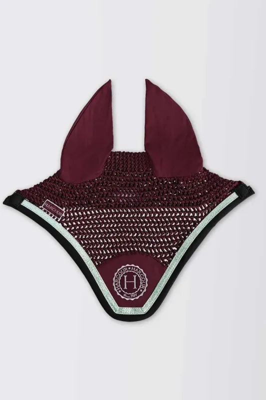 Dernier Modle Bonnet Fredy Harcour - Poney - Bordeaux