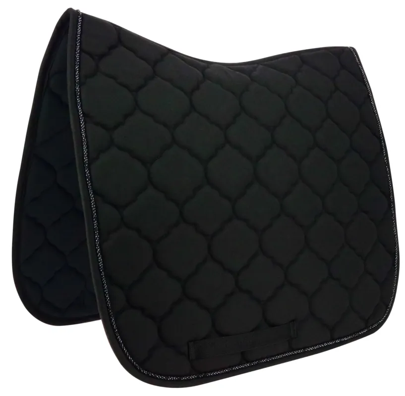 Tapis de selle Riding World Rope - Dressage - Noir Prix Promo
