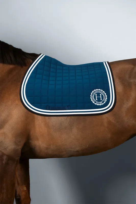 Haute Qualit Tapis de selle Harcour Soft - Poney - Bleu lagon