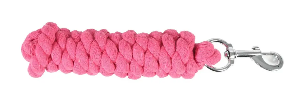 Longe Basic Horze en Coton - Rose framboise Haute Qualit