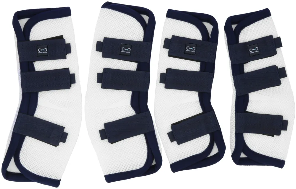 Solde Gutres anti-mouches Riding World par 4 - Pur-sang - Blanc