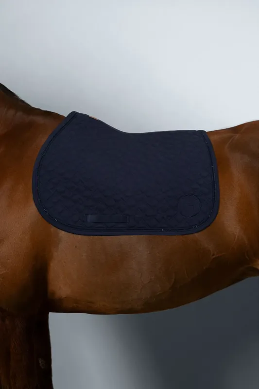 Tapis de Selle Harcour Saphir - Pony - Marine Livraison Gratuite
