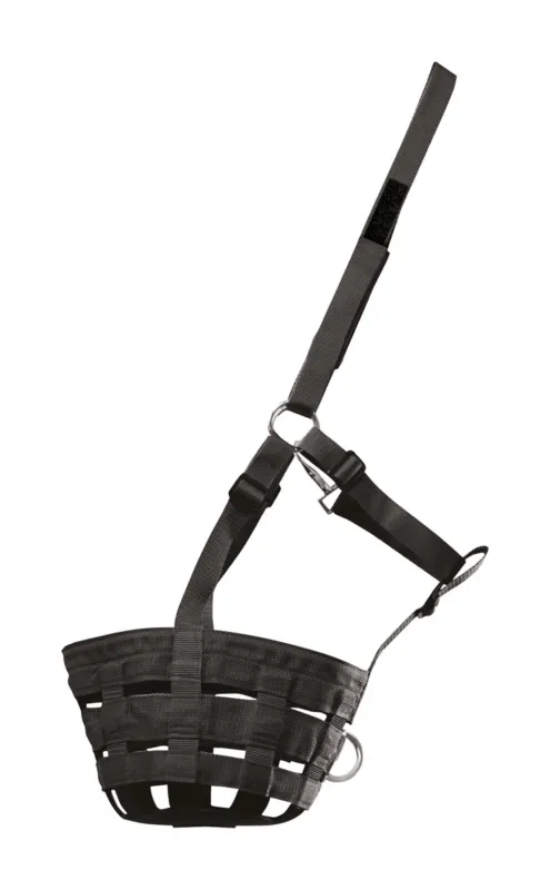 Panier Waldhausen pturage - Grand cheval - Noir Nouvelle Collection