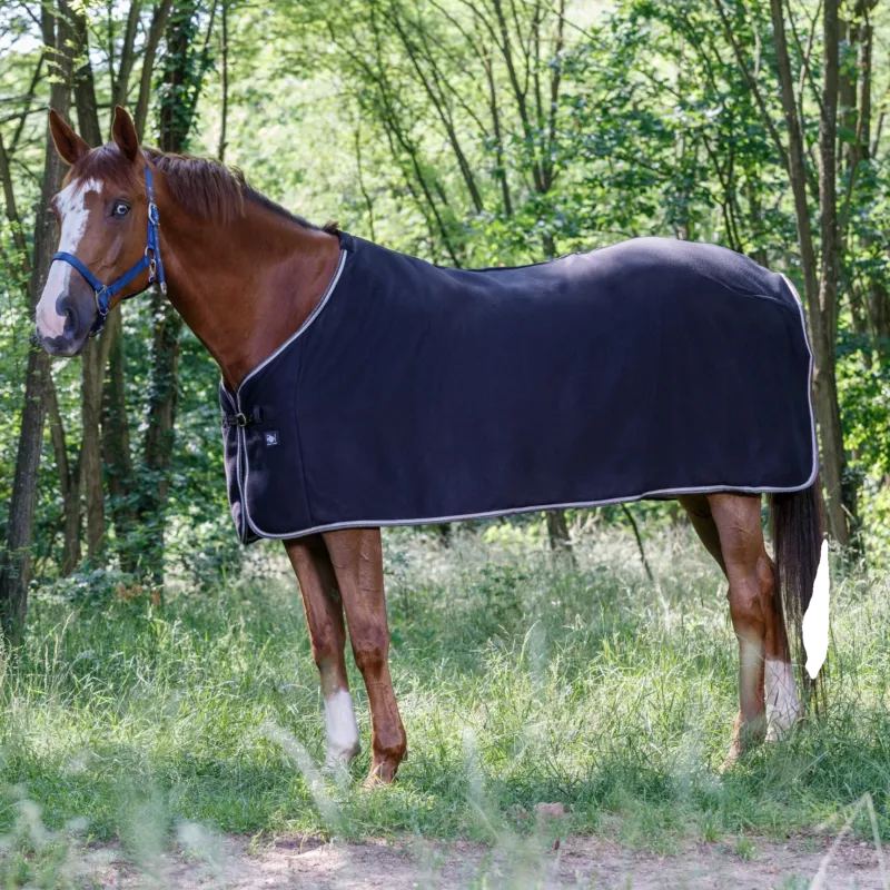 Nouveaut Chemise polaire Riding World - 125 cm - Noir / gris