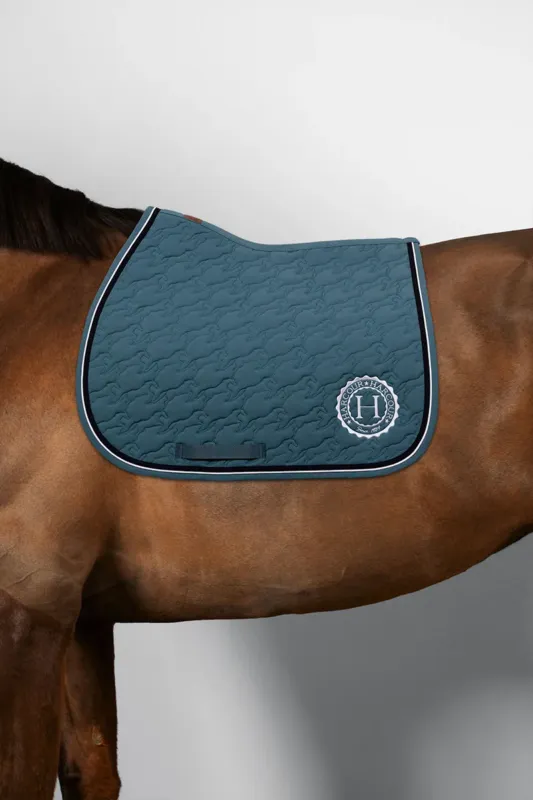 Tapis de selle Harcour Belle - Poney - Paon Super Prix