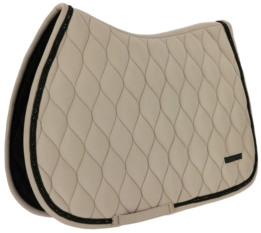 Offre Limite Tapis de selle mixte Equithme Pearl - Cheval - Taupe