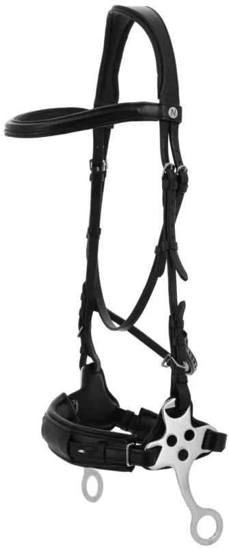 Offre Exclusive Bridon Hackamore Norton Compet - Cheval - Noir