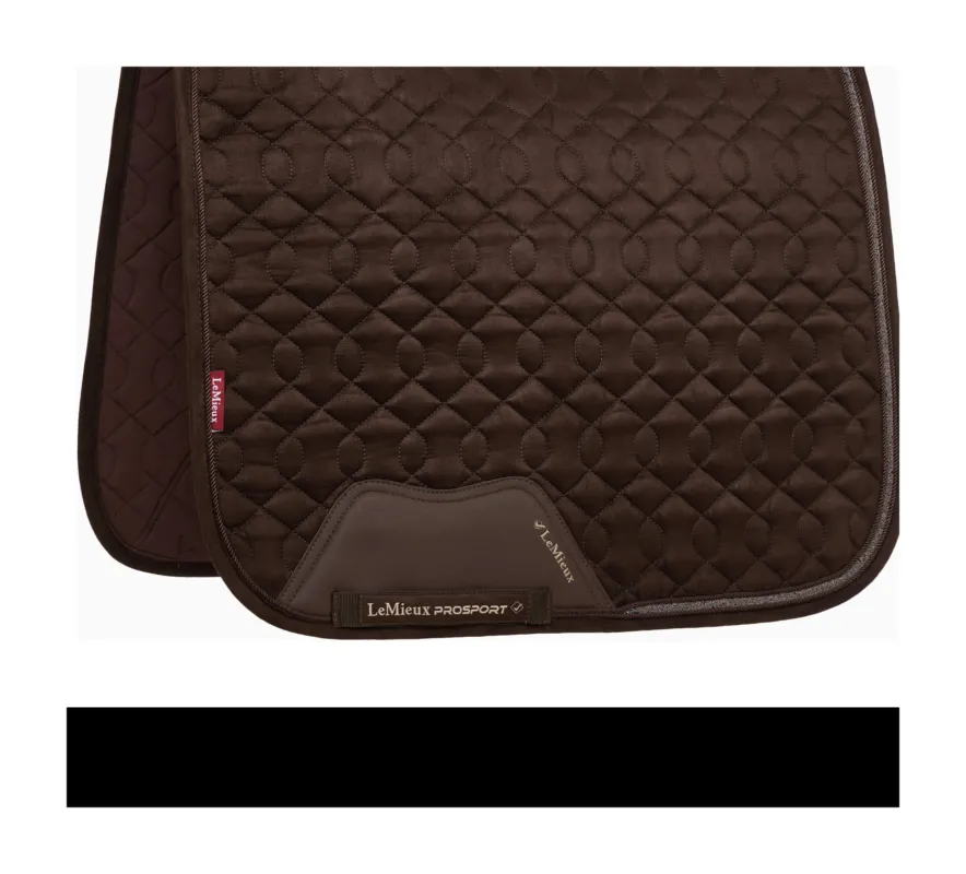 Bon March Tapis LeMieux Crystal Suede Dressage - S / M - Marron