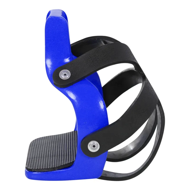 Super Prix triers en Aluminium Color avec Cage d'Orteil Umbria Equitazione - Bleu royal