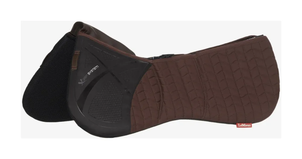 Amortisseur cales LeMieux Quilted ProSorb 3 Poches - L - Marron Meilleur Prix