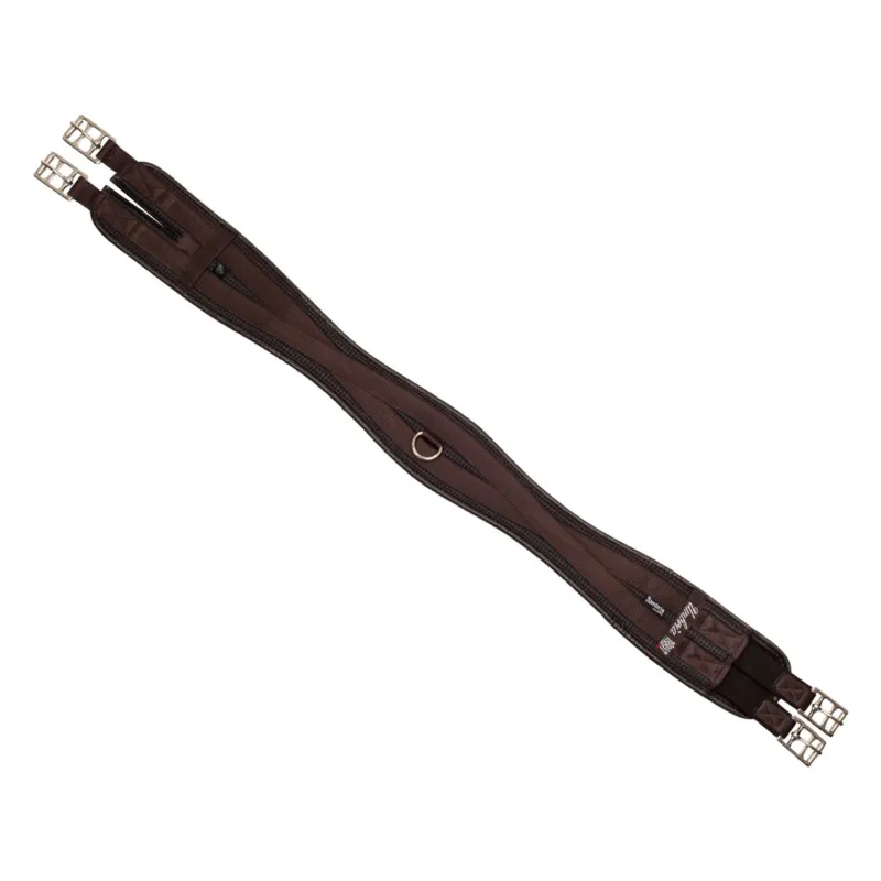 Sangle Anglaise en Noprne avec lastiques Umbria Equitazione - 140 cm - Marron Prix Rduit