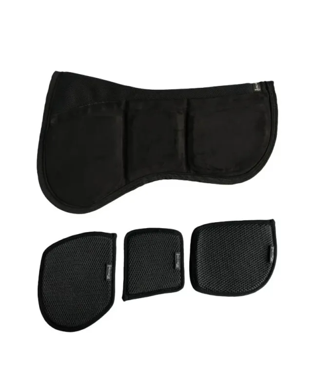 Commander Vite Amortisseur cales 3D mesh velours ProConfort Itot - Cheval - Noir