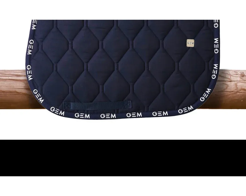 Nouvelle Collection Tapis GEM Love - Cheval - Bleu marine