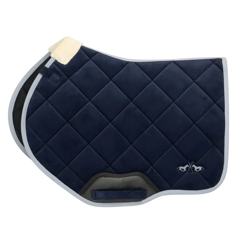 Achat Immdiat Tapis de selle HV Polo Sasha GP - Poney - Marine