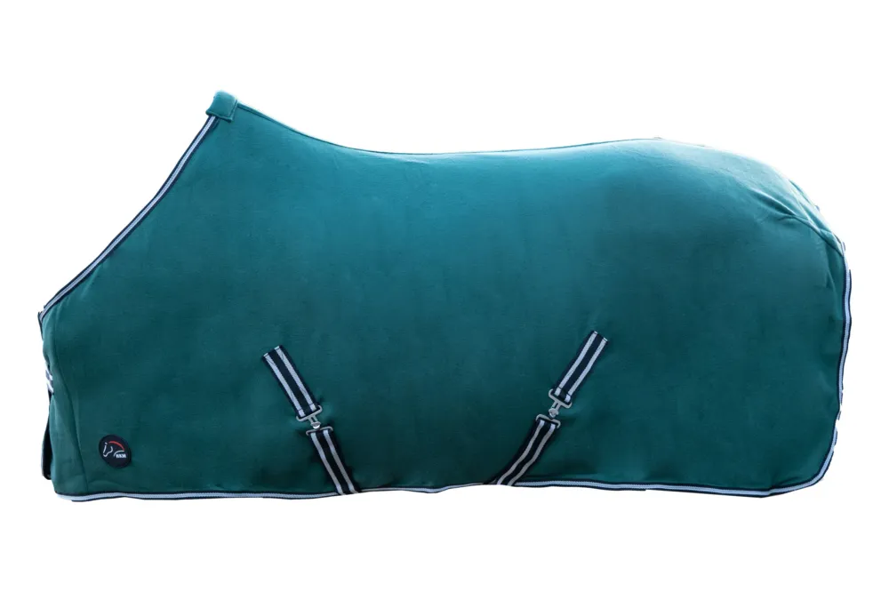 Couverture schante HKM Polar - 155 cm - Vert fonc Pas Cher