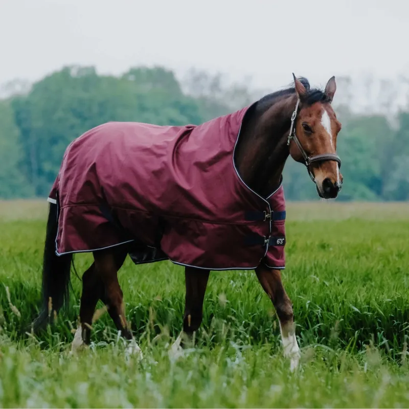 Couverture Equithme TYREX 1200D High Neck - 155 cm - Bordeaux Commande En Gros