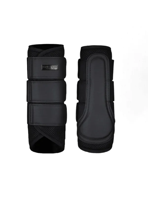 Gutres de dressage Equestrian Stockholm mesh - S - All noir Prix Choc