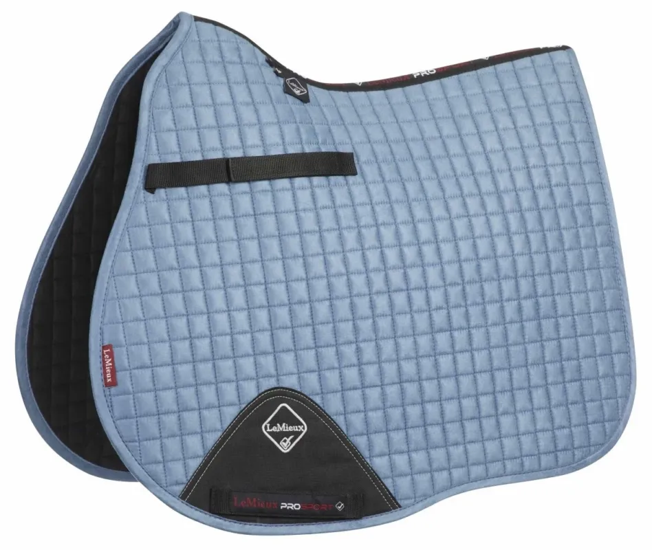 Expdition Rapide Tapis LeMieux Suede GP Square - S / M - Ice blue