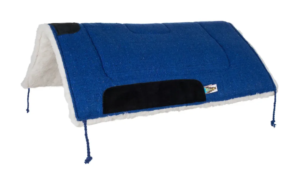 Prix Rduit Tapis Western Basic Couleur Unie Lakota - Bleu royal