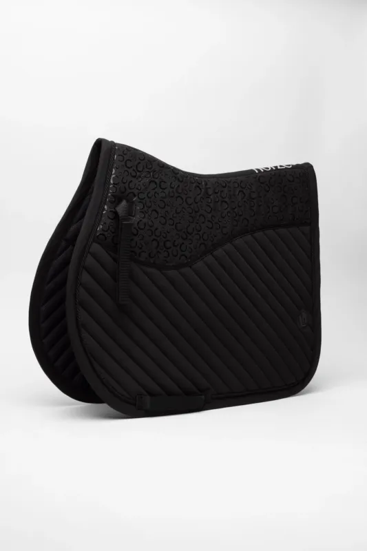 Tapis de selle mixte Horze Lucca - Cheval - Noir Expdition Rapide