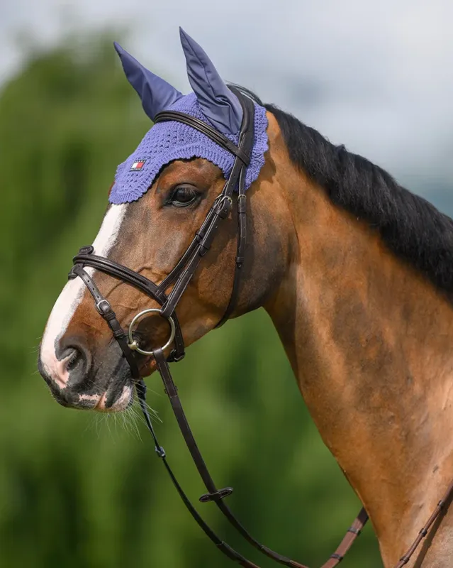 Commande En Gros Bonnet anti-mouches Tommy Hilfiger Equestrian Lexington - Taille unique - Indigo dlav