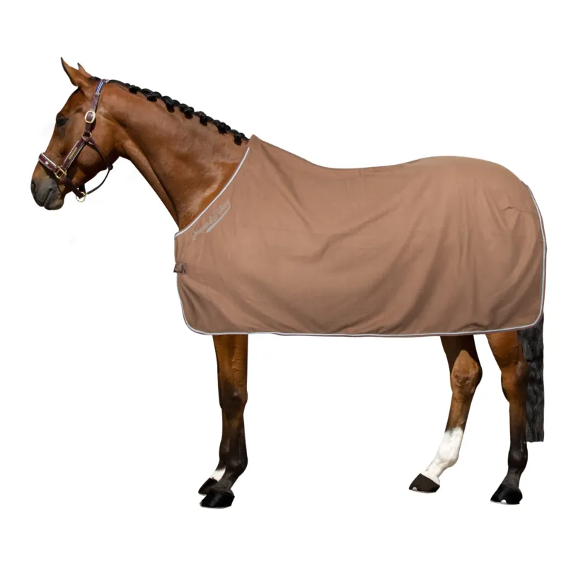 Vente Directe Couverture polaire Imperial Riding Classic - 105 cm - Cappuccino