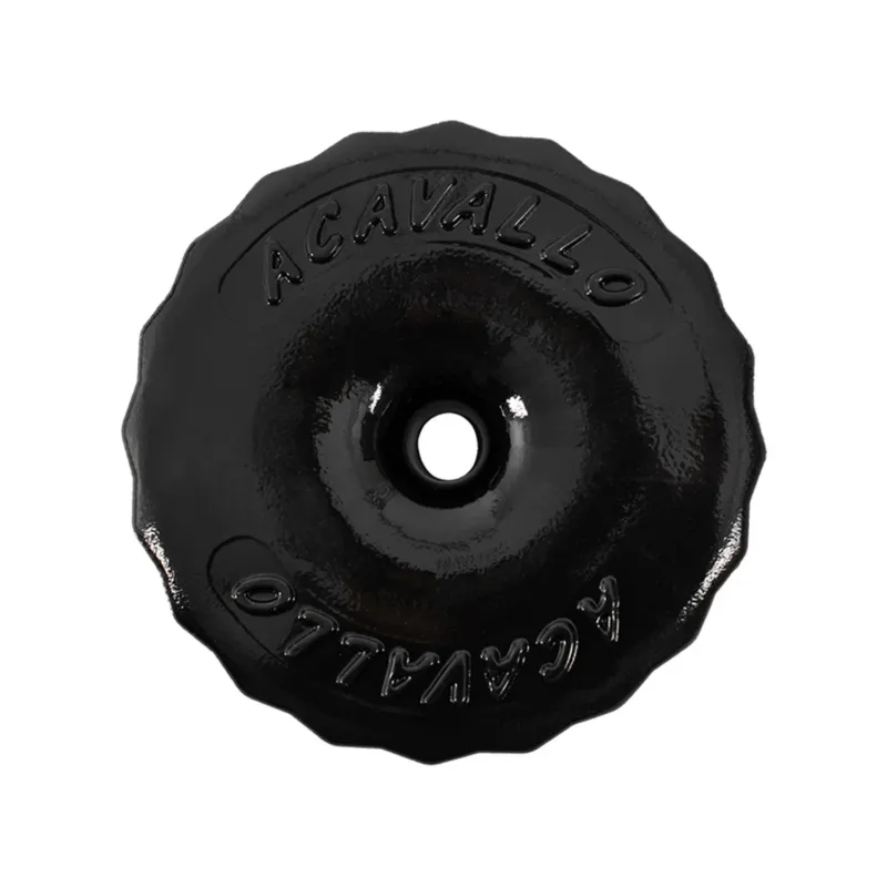Rondelles de mors en gel Acavallo - Noir Promotion