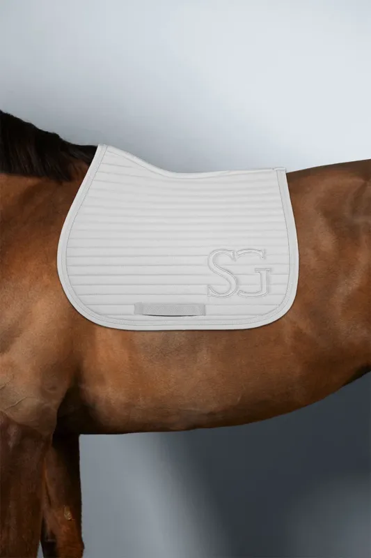 Haute Qualit Tapis de selle SG x Harcour Lilibet – Poney – Blanc
