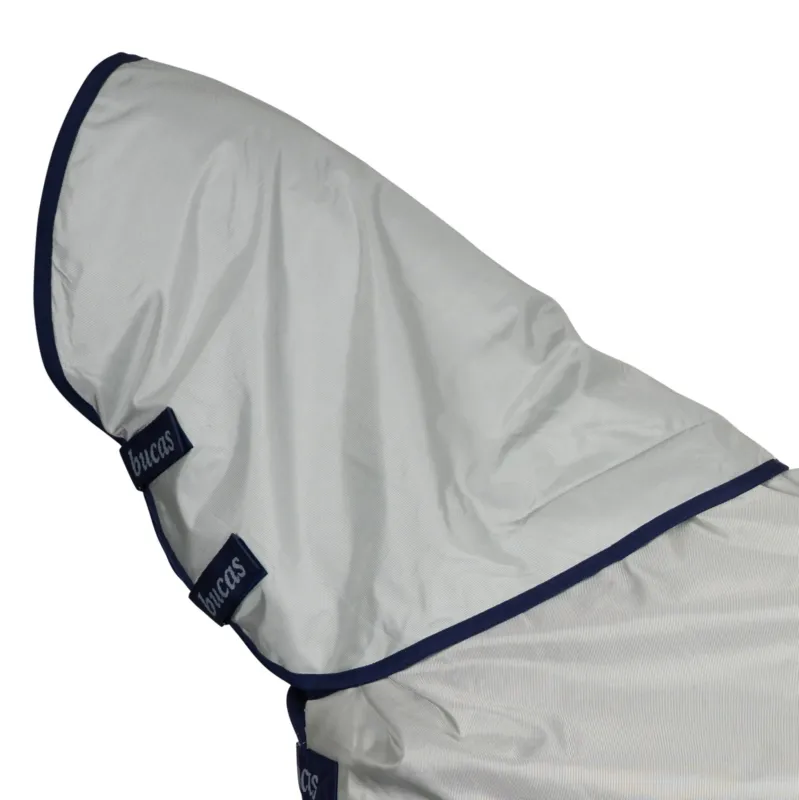 Couvre-cou Bucas Power Combi Neck 300 g - 4XS - Argent Satisfait Ou Rembours