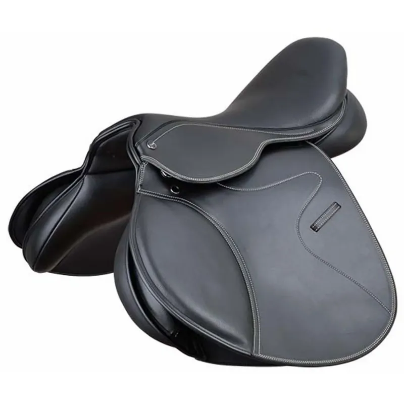 Jusqu puisement Des Stocks Selle d'obstacle synthtique T de T - 16" - Noir