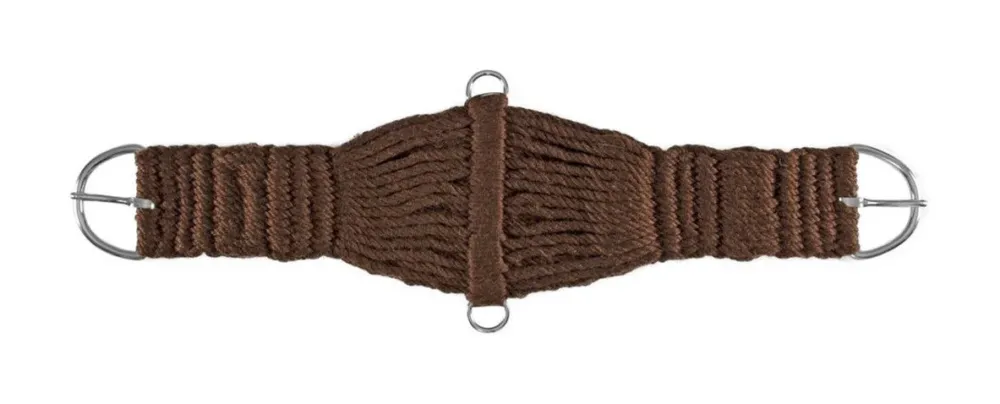 Sangle Western en Cordon Mohair Lakota - 90 cm - Marron Super Prix