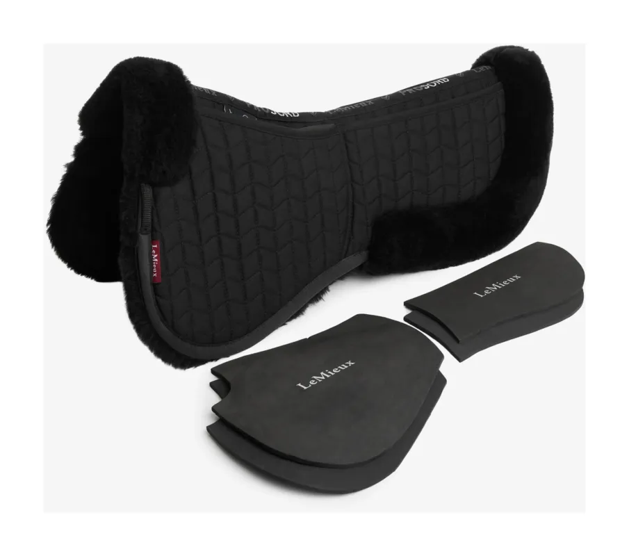 Commande En Gros Amortisseur cales LeMieux Merino+ ProSorb 2 Poches - L - Noir / noir