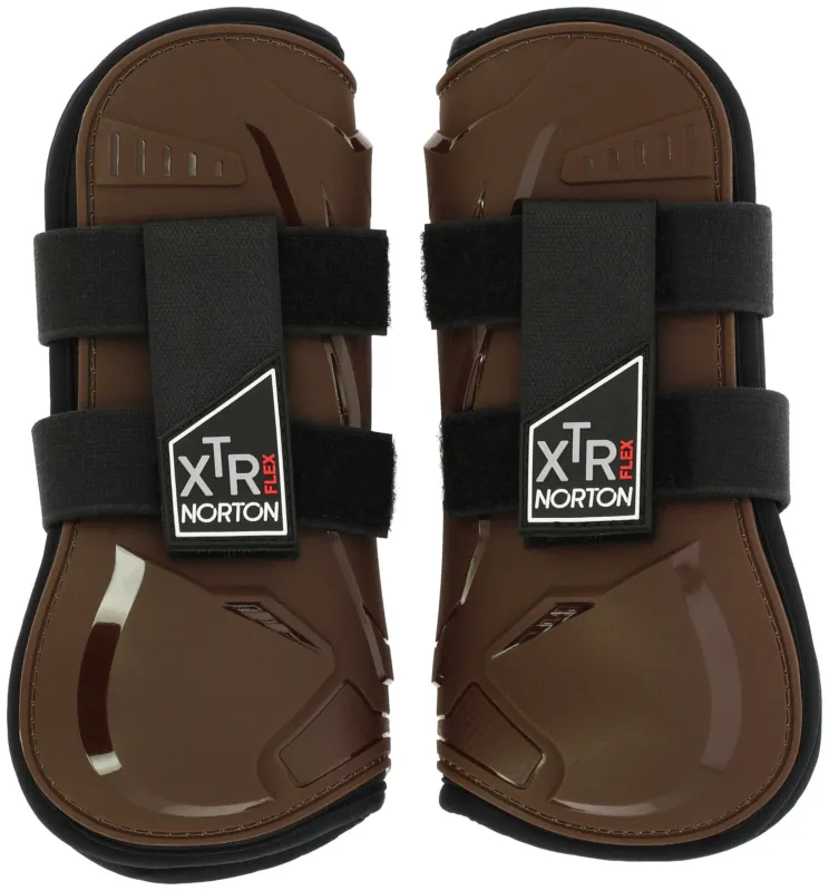 Gutres Norton XTR Flex Velcro - Cheval - Marron Seulement Aujourdhui
