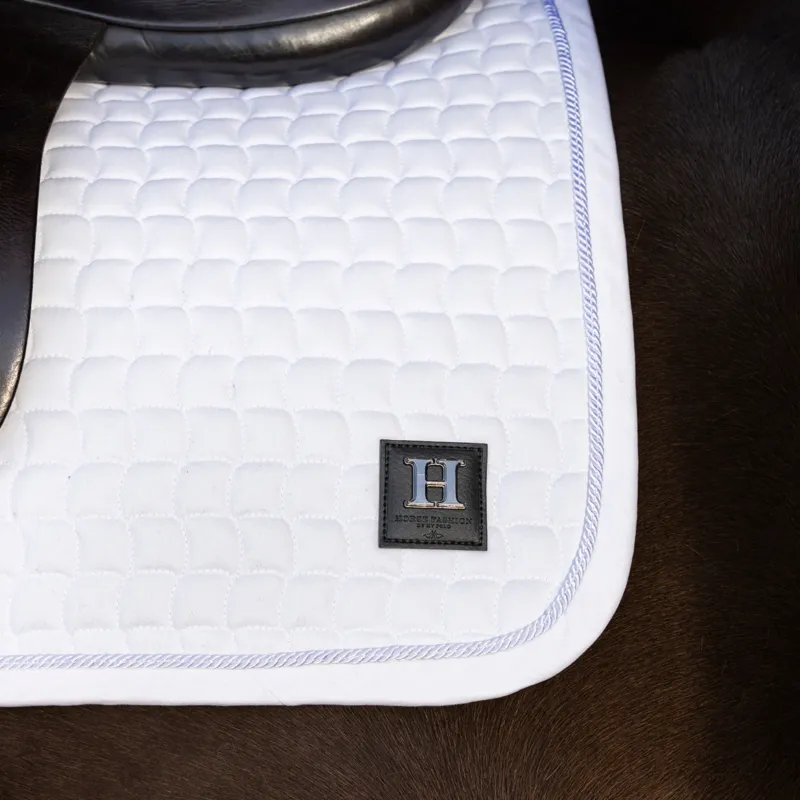 Haute Qualit Tapis de selle HV Polo Dae GP - Cheval - Blanc