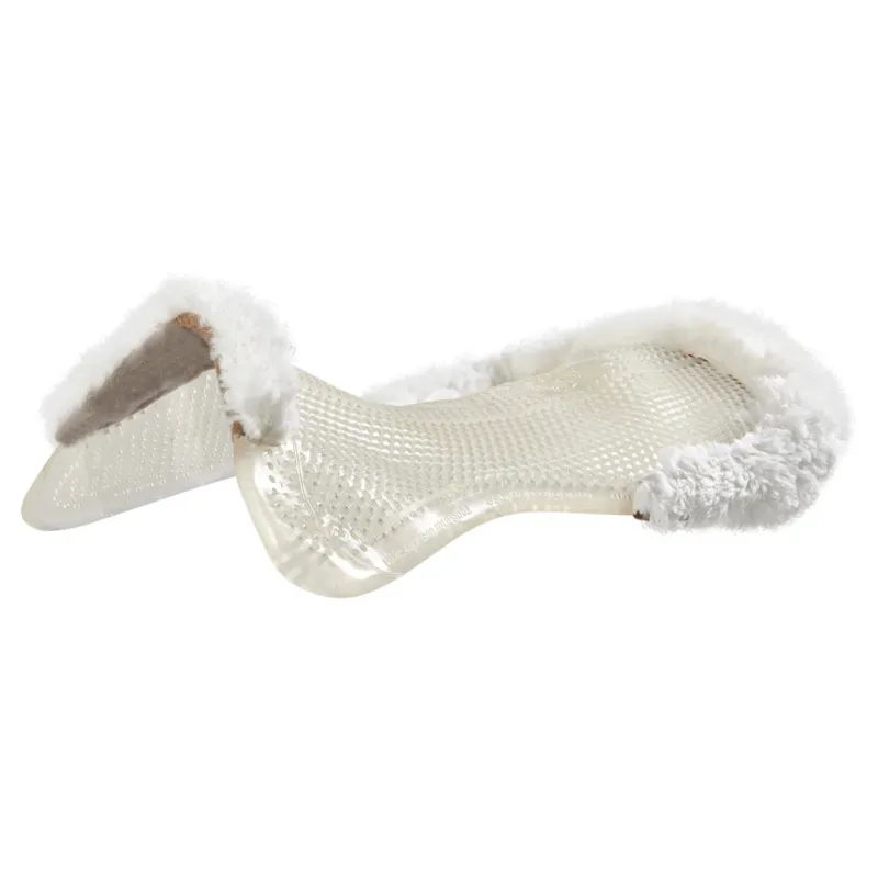 Retour Gratuit Amortisseur Acavallo Gel NS-S Classic-S dcoup plat demi - L - Transparent / mouton blanc