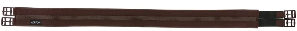 Satisfait Ou Rembours Sangle Norton Confort lastique - 75 cm - Havane