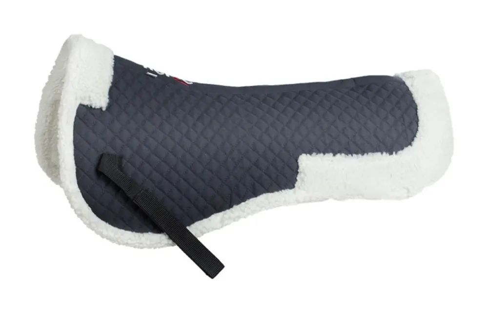 Amortisseur en fourrure synthtique Horze - Poney - Gris Commander Vite