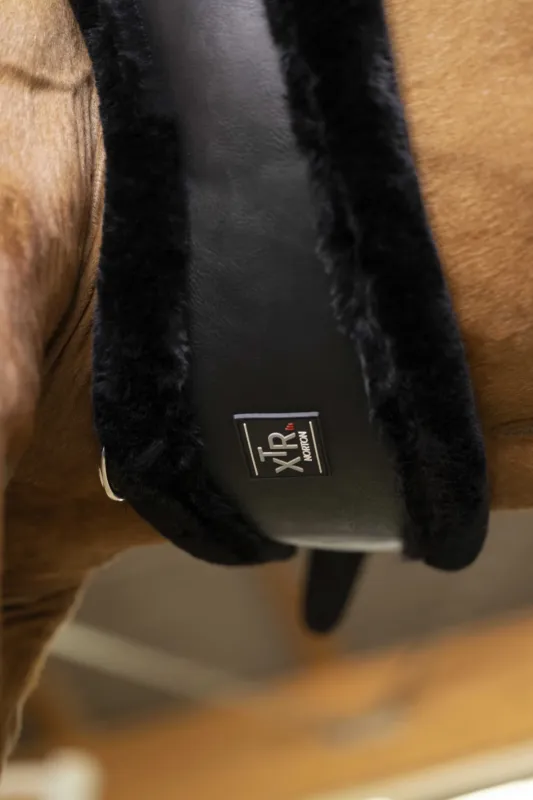 Sangle courte Norton XTR Mouton synthtique - 70 cm - Noir / noir Seulement Aujourdhui