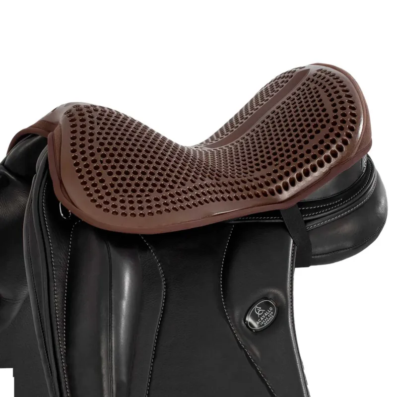 Offre Du Jour Couvre-sige Acavallo Gel Out Cushion Ride 20 mm - Dressage - L - Marron