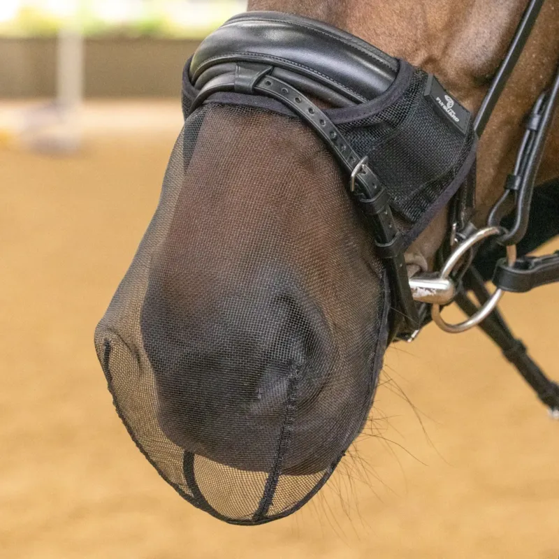 Filet de nez Shires FlyGuard Pro pour bridon - Poney - Noir Nouveaut