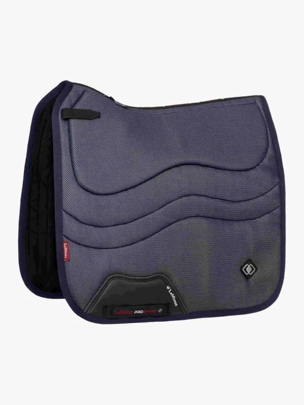 Tapis de selle LeMieux Ultra Mesh Dressage Square - L - Marine fonc Prix Bas