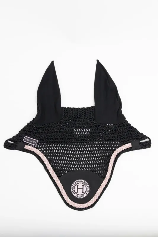 Meilleur Choix Bonnet Cheval Harcour Suzette – Cheval – Noir / rose