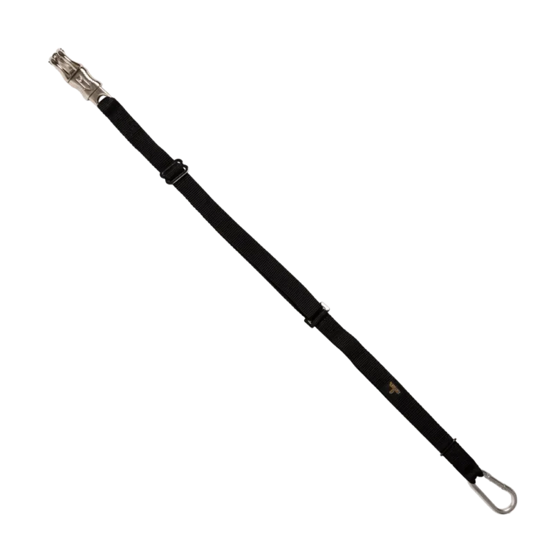 Longe d'attache de scurit Kentucky - 55 cm - Noir Vente Flash