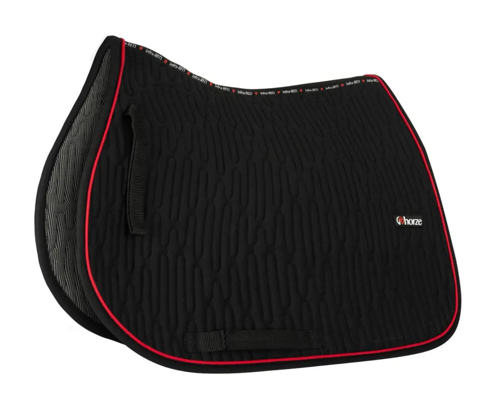 Tapis de selle d'obstacle Cairo Infra-Rouge Horze - Poney - Gris anthracit fonc Acheter En Ligne