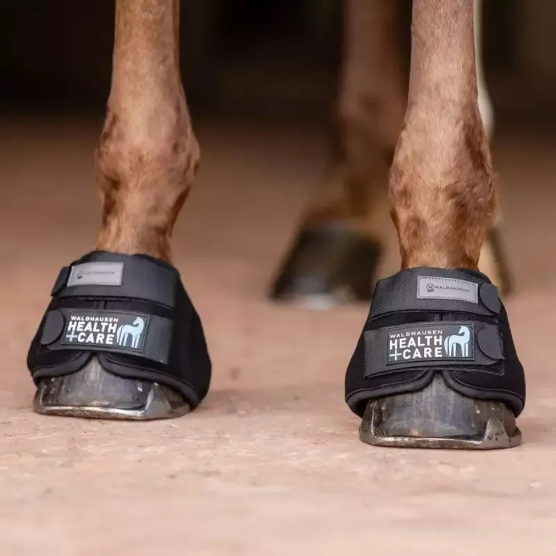 Produit De Marque Cloches cheval rafrachissantes Health + Care Waldhausen - M - Noir