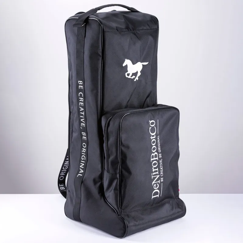 Promotion Saisonnire De Niro Riding Boots De Niro Superior Riding Boot Bag – Black